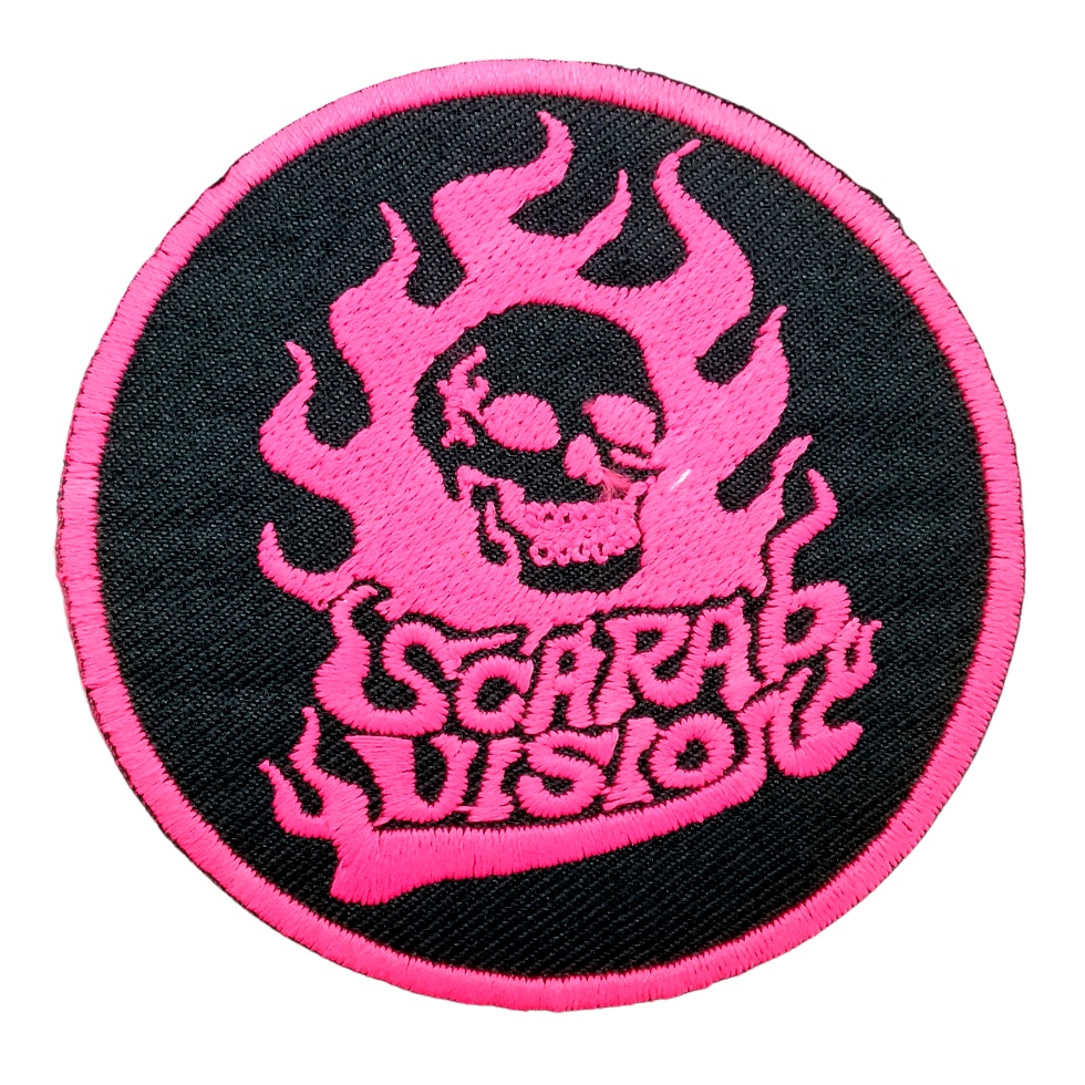 scarab-vision-ตัวรีดติดเสื้อ-หมวก-กระเป๋า-แจ๊คเก็ตยีนส์-hipster-embroidered-iron-on-patch-diy