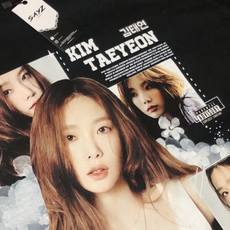 เสื้อยืดสีดำอินเทรนด์-freebies-เสื้อยืด-ลาย-kim-taeyeon-snsd-สําหรับเด็กผู้หญิง-โซน-โซชิ-พีซี-snsd-เสื้อเชิ้ต