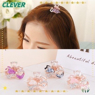 สินค้า CLEVER Korean Style Crystal Hair Clip For Girls