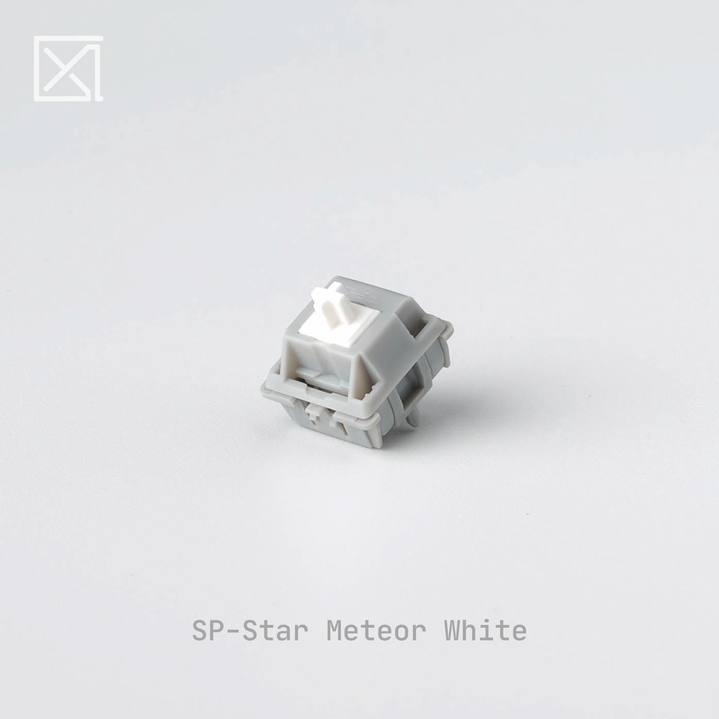 Sp-star Meteor White Linear Switch | Shopee Thailand
