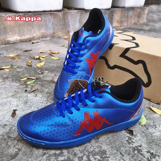 รองเท้าฟุตซอล รองเท้าฟุตบอล แคปป้าKAPPA WARP II ID BLUE/RED GF-1489-BR พร้อมส่ง