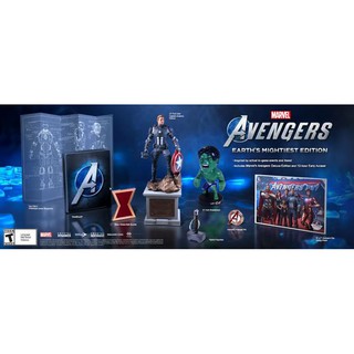 ** ไม่มีแผ่นเกมส์ ** PS4 Marvels Avengers [Earths Mightiest Edition] (Z3/Asia)