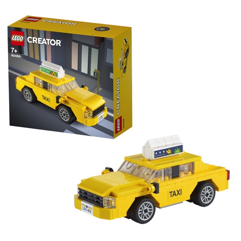 lego-yellow-taxi-40468-เลโก้ใหม่-ของแท้-กล่องสวย-พร้อมส่ง