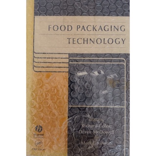 (ภาษาอังกฤษ) Food Packaging Technology *หนังสือหายากมาก ไม่มีวางจำหน่ายแล้ว*