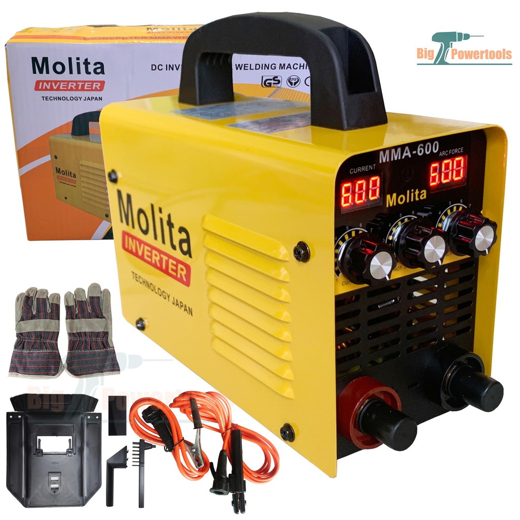 molita-ตู้เชื่อม-inverter-รุ่นใหญ่-mma-600-รุ่นใหม่ล่าสุด2-จอ-3-ปุ่ม-ตู้เชื่อมไฟฟ้า-รุ่นสีเหลือง