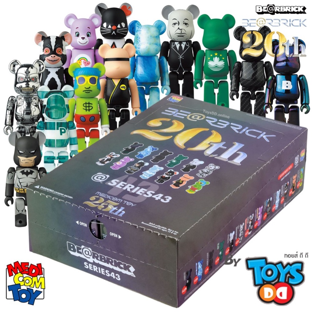 Be@rbrick 20th Anniversary Series 43 | Shopee Thailand