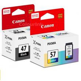 ภาพหน้าปกสินค้าตลับหมึกคู่ 47bk+57col For Canon : Pixma E400 / E410 / E480 / E4270 ซึ่งคุณอาจชอบสินค้านี้