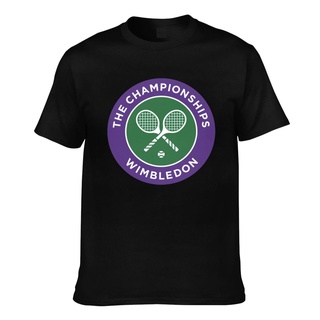 เสื้อยืดโอเวอร์ไซส์เสื้อยืด พิมพ์ลาย The Championships Wimbledon คุณภาพสูง ของขวัญ สําหรับผู้ชายS-3XL