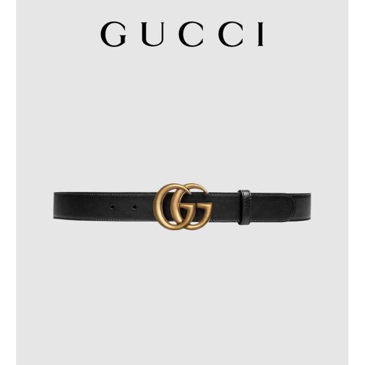 เข็มขัดหนัง-gucci-double-g-buckle-100