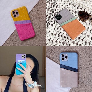 ภาพหน้าปกสินค้า(โค้ด 9MUSE125 ลดเพิ่ม125.-)(7+/8+series)MUSE 3Tone Card Holder Phone Case COLORFUL ที่เกี่ยวข้อง