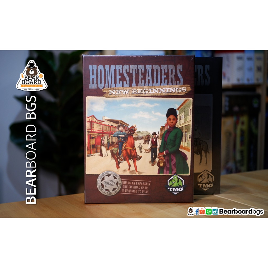 homesteaders-new-beginnings-ภาคเสริม-บอร์ดเกม-ของแท้