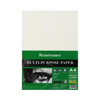 กระดาษร้อยปอนด์ กระดาษวาดเขียนร้อยปอนด์ Renaissance Multi-Purpose Paper 10 แผ่น