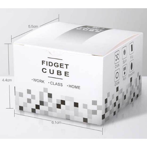 ของเล่น-fidget-cube-ลูกเต๋าแก้เหงามือ-ของเล่นคลายเคลียด-พร้อมส่ง-คละลาย