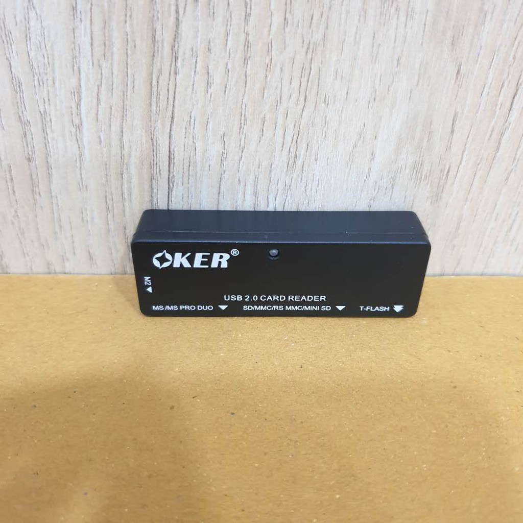 ของแท้ เครื่องอ่านการ์ด Ext Card Reader All in 1OKER C-09 USB CARDREDER ...