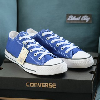 Converse All Star (Classic) ox -  รุ่นฮิต สีน้ำเงิน รองเท้าผ้าใบ คอนเวิร์ส ได้ทั้งชายหญิง