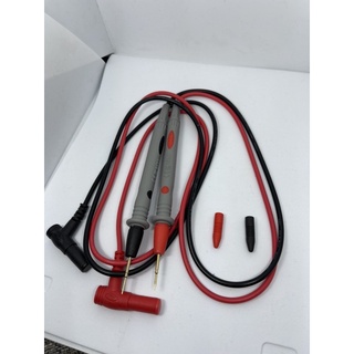 ถูกสุด! Multimeter probe สายวัดมิเตอร์ สายวัด มัลติมิเตอร์ อย่างดี 1000V 20A หัววัด ปลายเข็ม