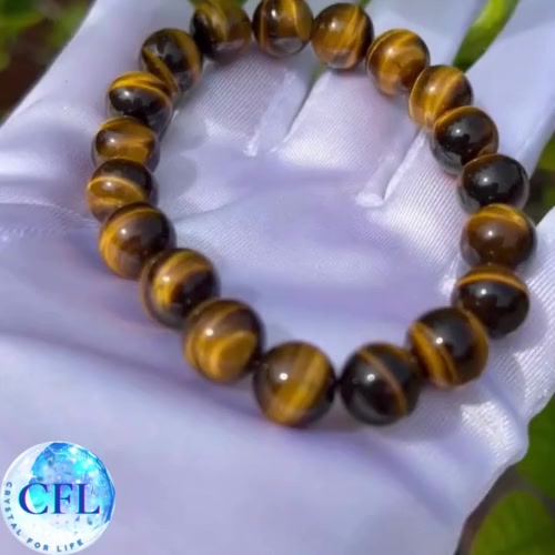 golden-tiger-eye-กำไลหินแท้-ไทเกอร์อาย-สีทอง-พลอยตาเสือ-ขนาดเม็ดหิน-9-11-5-มม-หินแห่งดวงและโชคลาภ-สร้อยข้อมือหินแท้