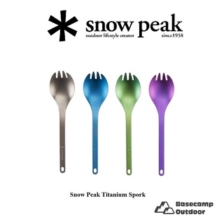 ภาพหน้าปกสินค้าSNOW PEAK TITANIUM SPORK ช้อนกึ่งส้อมพกพาง่าย ที่เกี่ยวข้อง