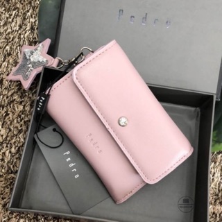 Pedro short wallet bag 2018 สีชมพู (outlet)