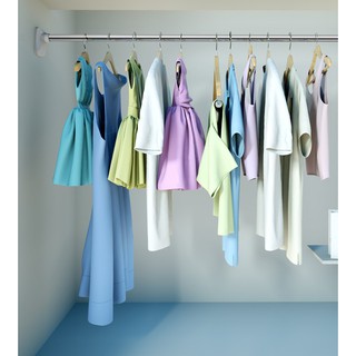 ภาพขนาดย่อของภาพหน้าปกสินค้าราวผ้าม่าน ราวแขวนสแตนเลส ม่านอาบน้ำ ราวอเนกประสงค์ จากร้าน mingda2020 บน Shopee ภาพที่ 8