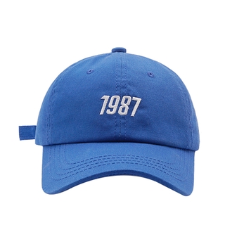 หมวกเบสบอล ปักลาย สีกากี เข้ากับทุกการแต่งกาย สไตล์เรโทร 1987
