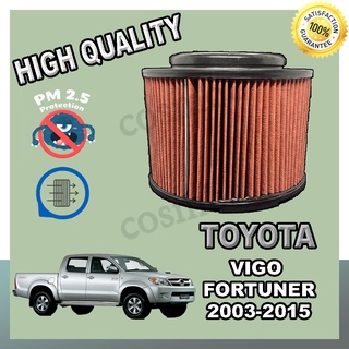 กรองซิ่ง กรองอากาศ กรองผ้า กรองเครื่อง โตโยต้า วีโก้ Toyota Vigo 2.5 3.0  / ฟอร์จูนเนอร์ ฟอจูนเน้อ Fortuner 2003-2015