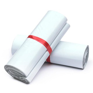 ภาพขนาดย่อของสินค้าซองไปรษณีย์พลาสติก 25X35 *100 ใบ สีขาว