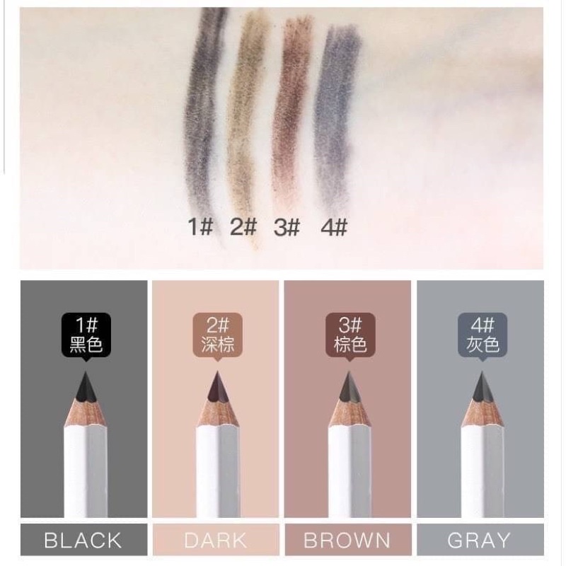 พร้อมส่ง-ของแท้-ดินสอเขียนคิ้ว-shiseido-eyebrow-pencil