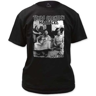 [S-5XL] เสื้อยืดคอกลม ผ้าฝ้ายธรรมชาติ พิมพ์ลาย Massacre Salad Days สไตล์คลาสสิก สําหรับผู้ชาย