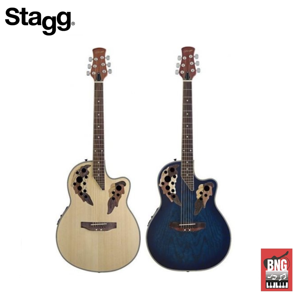 stagg-a-2006-n-bk-sb-bl-กีตาร์โปร่งไฟฟ้า-acoustic-guitar