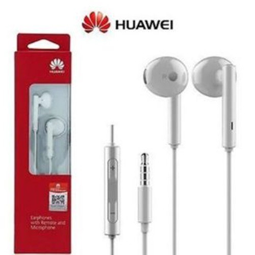 หูฟังแท้ๆ HUAWEI AM115 (สีขาว) เสียงดีมาก พร้อมกล่อง | Shopee Thailand
