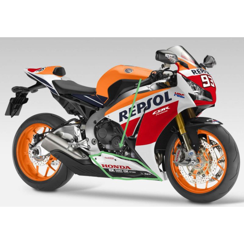 ชุดแฟริ่งชุดสีรับทำชุดแฟริ่งชุดแฟริ่ง Honda CBR1000RR ปี2012 2013