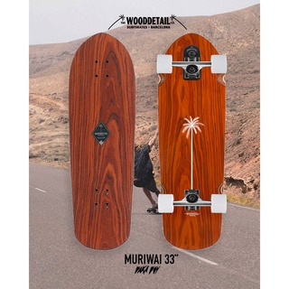 [🔺พร้อมส่งง🔺]  Wooddetail Muriwai 34" WB surfskate เซิร์ฟเสกต ☻ BAKABOY ☻