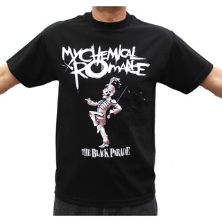 เสื้อยืดผ้าฝ้ายพิมพ์ลายขายดี เสื้อยืด พิมพ์ลายกราฟฟิค My Chemical Romance Punk Rock Band ออกแบบดี เลือกลายได้ สําหรับผู้