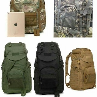 เป้สะพายหลังขนาดใหญ่ backpack  กระเป๋า Molle เป้ทหาร