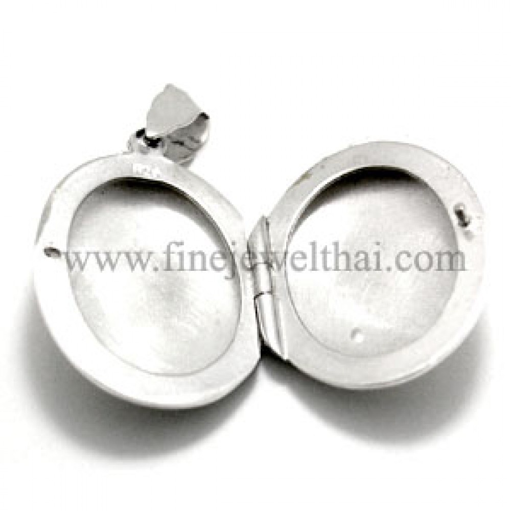 finejeweltha-ล็อกเก็ต-ทรงรี-ล็อกเก็ตเงินแท้-แกะสลักได้-ล็อกเก็ตใส่รูป-locket-silver-pendant-p118400