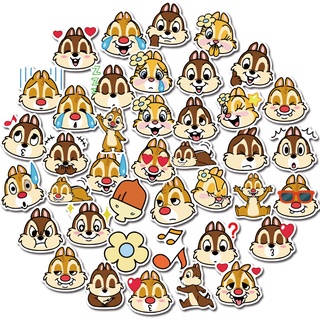 สินค้า สติ๊กเกอร์ลายการ์ตูน Chip \'N\' Dale กันน้ํา 40 ชิ้น (2)