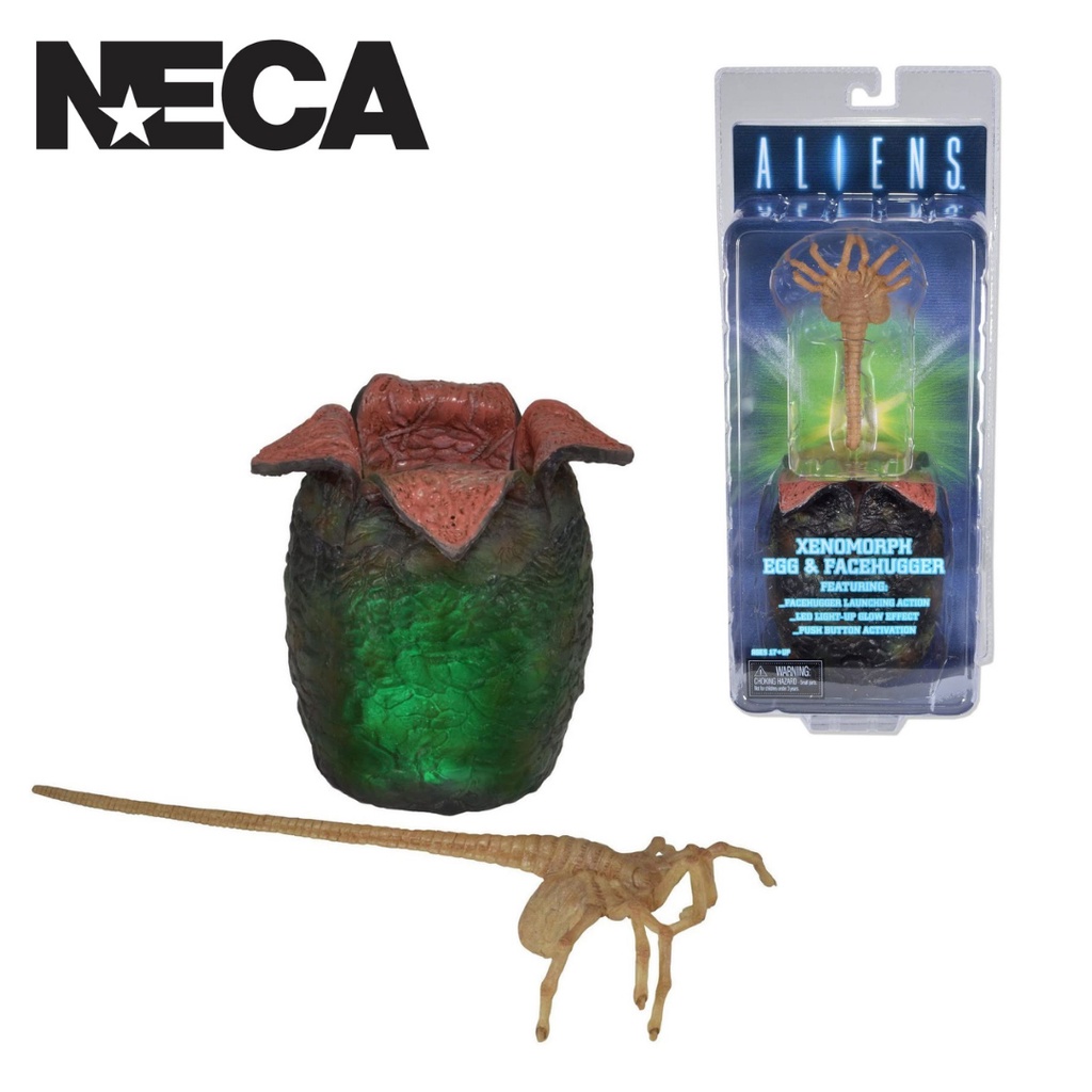 (SOLD-OUT) NECA Alien - Xenomorph Egg and Launching Face Hugger Action ...