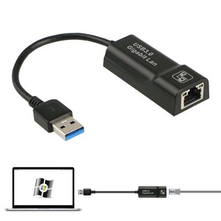 ภาพขนาดย่อของภาพหน้าปกสินค้าUSB 3.0 to RJ45 Gigabit Lan 10/100/1000 Ethernet Adapter แปลง USB3.0 เป็นสายแลน ไดรเวอร์ในตัว จากร้าน buyokshop บน Shopee ภาพที่ 2