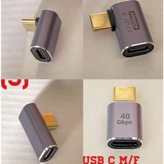 USB C OTG Adapter PD 100W 5A USB-C Type C Fast Charging Converter USB 4.0 40Gbps 8K Thunderbolt3สำหรับ แมคbook