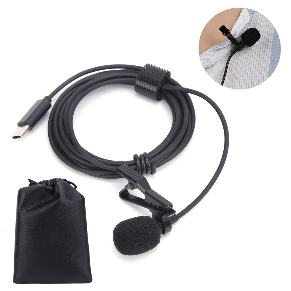 Watching You Wired Lavalier Microphone Small Clip On Lapel Lav Mic Mini