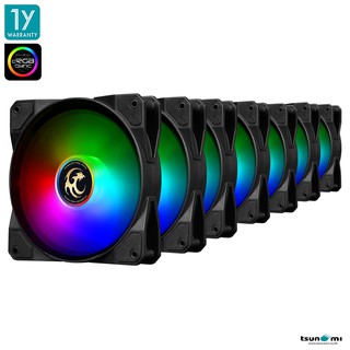 ภาพหน้าปกสินค้าพัดลมระบายความร้อน Tsunami (cRGB Sync) ABLAZE Series RGB Cooling Fan X7 (รับประกันสินค้า 1 ปี) ที่เกี่ยวข้อง