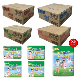 สินค้า 👶Babylove เบบี้เลิฟ 🫶👶 ยกลัง 6 ห่อ ถูกๆๆๆ ผ้าอ้อม แพมเพิสถูกและรอรับหน้าบ้าน