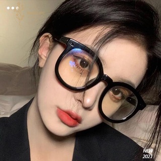 ภาพหน้าปกสินค้าRoselife Fashion Round Thick Black Frame Eyeglasses Vintage Clear Lens Spectacles Glasses ที่เกี่ยวข้อง