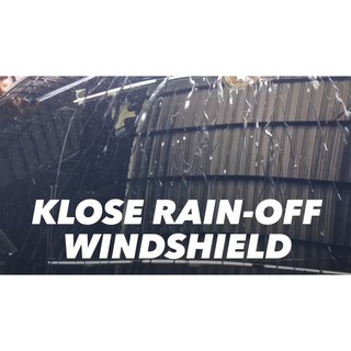 ภาพขนาดย่อของภาพหน้าปกสินค้าKLOSE Rain-off Windshield น้ำยาเคลือบกระจกสูตรซุปเปอร์ไฮโดรโฟบิก กันน้ำเกาะกระจกได้ดีเยี่ยม จากร้าน klosethailand บน Shopee