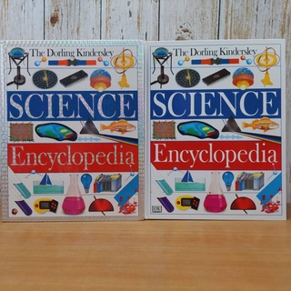 #DK The Dorling Kindersley Science Encyclopedia ปกแข็งเล่มหนา มือสอง