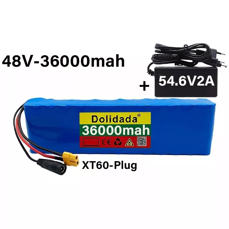 48V 60Ah Lithium-ion Ebike Battery Pack With Charger - High Capacity, Safe & Compact For Electric Bicycles