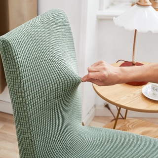 【FOCUSLIFE】ผ้าคลุมเก้าอี้รับประทานอาหาร ถอดออกได้ กันลื่น ผ้าคลุมเก้าอี้รับประทานอาหาร ป้องกัน