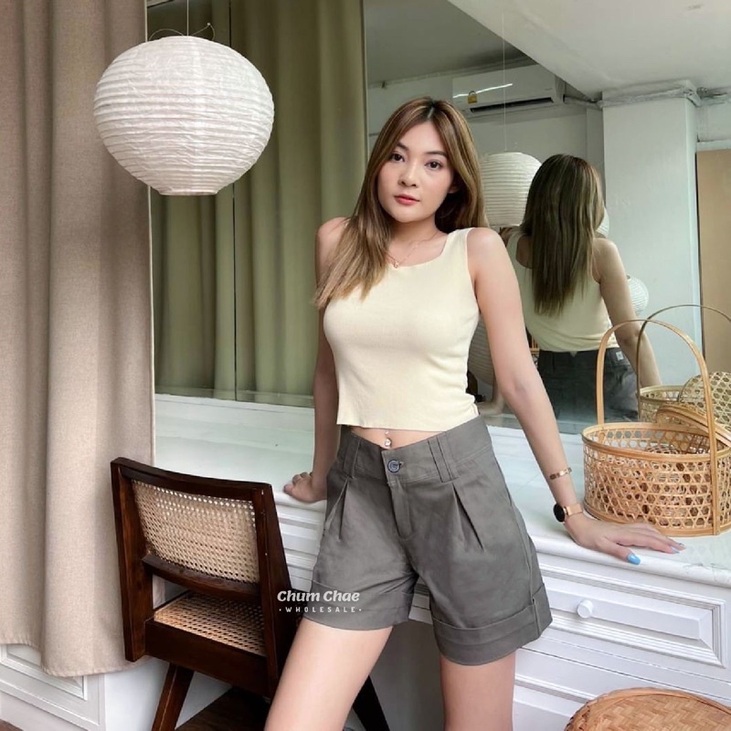 กางเกงขาสั้น-กางเกงขาสั้นผู้หญิง-wealth-bangkok-s-xl-กางเกงขาสั้นเกาหลี-7873190556