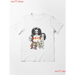 2022 Spice Rock &amp; Roll Essential T-Shirt เสื้อยืด ดพิมพ์ลาย เสื้อยืดผ้าฝ้าย คอกลม cotton แฟชั่น sale Unisex